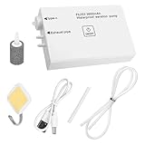 zjhukfmc Bomba de aire para acuario | USB ajustable silencioso bomba de aire para acuario, enriquecedor de oxígeno para interior y exterior, plantas de cría de agua dulce tortugas