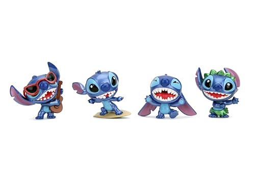 Image of Jada Disney Stitch Metalfigs 4-Pack - Die-Cast Figures, 2.5 inch Scale