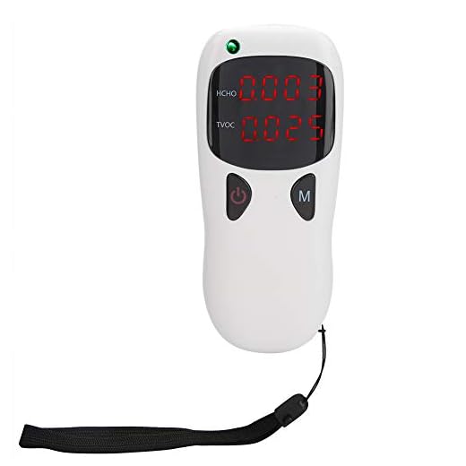 Monitor de Calidad del Aire detector de Formaldehído Con Pantalla Led Prueba de Calidad del Aire Portátil Medidor de Contaminación En Interiores Sensor Hcho Tvoc