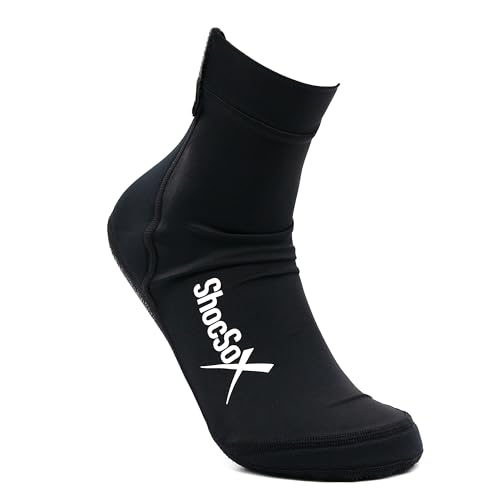 ShocSox Beach Volleyball Socks and Sand Soccer Socks with Reinforced Soles Longest Lasting Beach Socks
