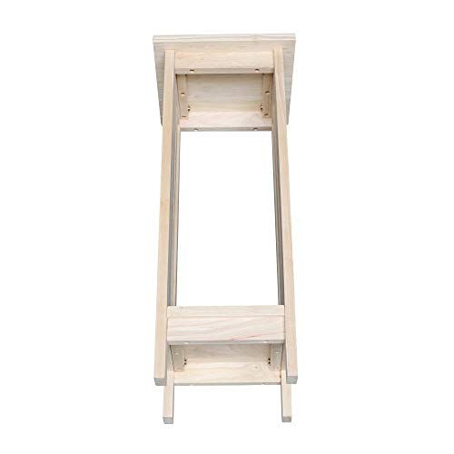 International Concepts Mission Plant Stand, 30-Inch High, Solid Parawood, Unfinished by IC INTERNATIONAL CONCEPTS - Image 3