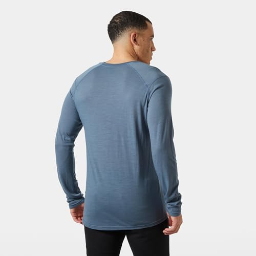 Helly-Hansen Durawool Long Sleeve Henley for Men – Stylish Thermal Top for Outdoor Activities and Casual Wear3