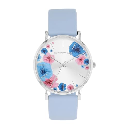 Tom Tailor Montre Classique 2100507 en acier inoxydable argenté dotée d'un cadran épuré