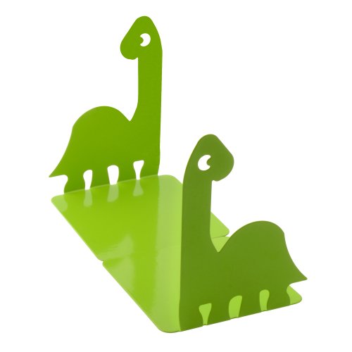 Artkingdome Cute Dinosaur Bookends For Kids Book Ends Books Holder Racks Stand Desk School Liberary Bookends Decorative 1Pair Green #TOP4