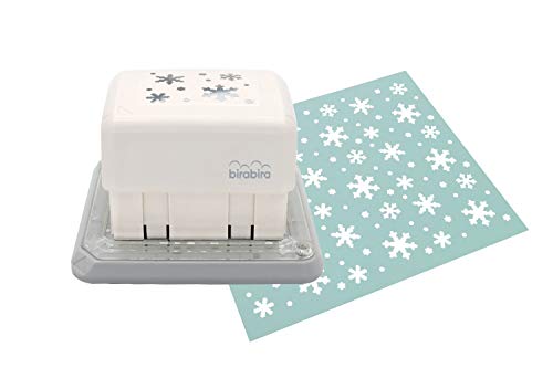 Bira Craft Anywhere Craft Punch, Christmas Punch, All Over The Page Punch (Snowflake)