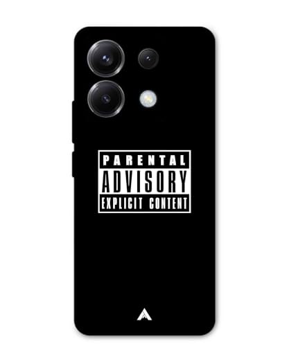 Image of Premium Explicit Case for Xiaomi Redmi Note 13 Pro Soft-Touch Metal TPU Back Cover, Shockproof, Designer, Aesthetic Mobile Phone Case (Glossy Finish)