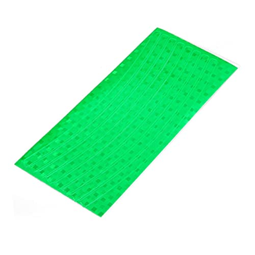 YARNOW Cinta reflectiva Reflectante Impermeables Adhesivo para Motocicleta Correas de protección de Piezas Green