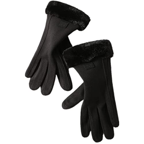 Gants d'hiver pour femmes et filles le cadeau thermique chaud et doux