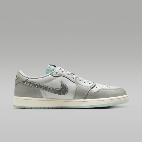 Air Jordan 1 Retro Low LNY Men's Shoes (HF3144-100, Summit White/Photon Dust/Barely Green/Summit White)3