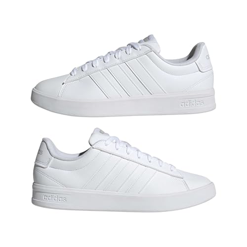 adidas Herren Grand Court 3.0 Shoes, FTWR White/FTWR White/Grey Two, 40 EU – Ansicht 8