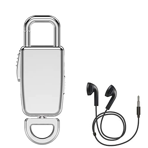 AZYLYN Digital Keychain Voice Recorder Silver 4K Audio Recording Quality for Lectures Meetings Interviews Music with inbuilt Memory of 8GB with Battery Backup of 15 Hours on Single Charge-picture-12