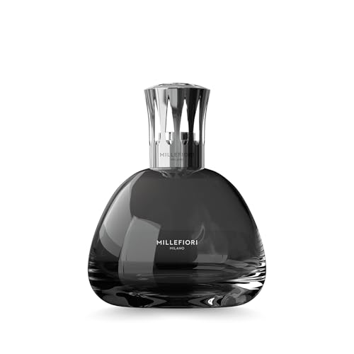 Millefiori Milano – Lampada Catalitica Grigio Fumé – Purifica e Profuma l’Ambiente con Design Elegante, Ideale per Casa e Ufficio