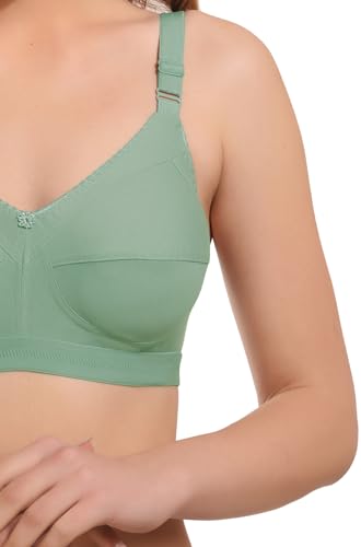 Image of Elina Women's Hosiery Non-Padded Wire Free Regular Bra