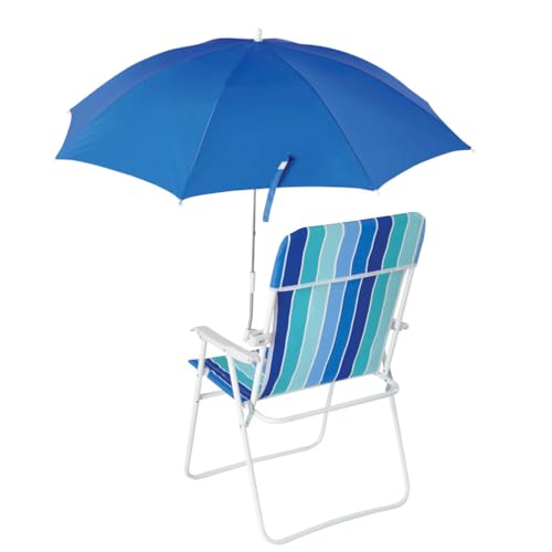 Generic SA Packing 2 Pack Mainstays Clamp on Umbrella Clip on Beach Chair Umbrella, Blue - Image 2