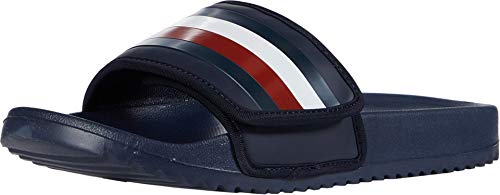 Tommy Hilfiger Men's Rexer Slide Sandal, Navy, 10