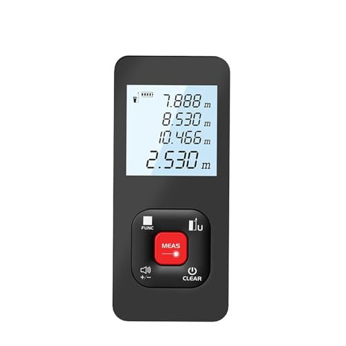 Télémètre laser bâtiment 120m outil mesure distance précision ruban flexible