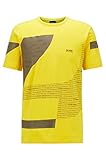 Light Strech Single Jersey BOSS Herren Tee 6 10223985 01 T-Shirt, Medium Yellow724, L