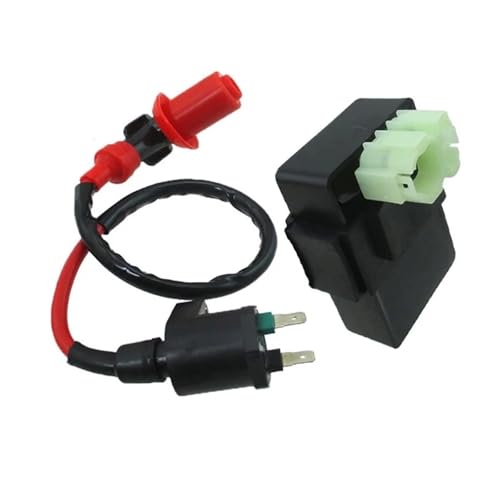 CDI de 6 pines y bobina para solucionar fallos de encendido en scooters GY6