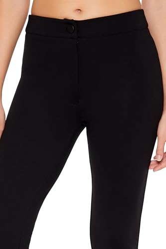 Legging taille haute ourlet zippé anti-pression pour silhouette sculptée - 5