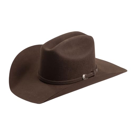 Image of Justin Men's Rodeo Hat - 3X Wool Collection - Cattleman Crease Crown - 4 inch Brim