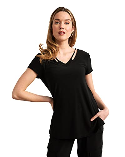 Joseph Ribkoff Women's Top Style 213338 (Black, 14) Joseph Ribkoff Women's Top Style 213338 (Black, 14)