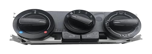 Air Conditioning Switch Panel, for VW, for Polo 5 6R, for Vento 2011-2013 OEM 6R0820045 6RD820045B Car Manual A/C Heater Climate Control Panel Unit Switch