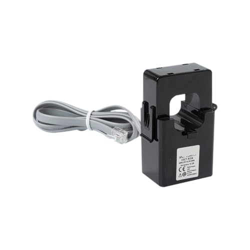 Transformador de corriente núcleo dividido ESCT-RJ1-36 de 20A a 600A con salida de 333mV para monitoreo