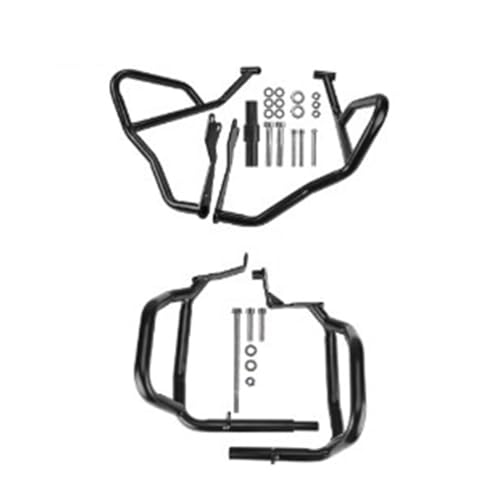 Barre de protection moteur pour Honda CB500X : cage piquée noire