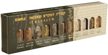 Judaica Place Temple Incense Made in Israel - Sage Incense 'Ketoras Hamikdash' - 11 Divine Jerusalem Incense