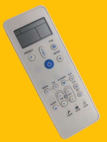 Image of AMAZOR Compatible /Replacement Carrier AC Remote Control - Suitable for 1 Ton, 1.5 Ton, 2 Ton Split & Window Air Conditioners (Exact Matching Remote Required) (Model 3 Same)