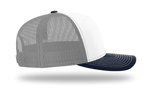Image of Richardson 112 Trucker Hat - Premium Blank Baseball Cap, Adjustable Snapback Hat - Structured Six Panel Richardson Blank Hats