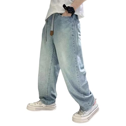 Boys Lightweight Casual Pants for Summer Relaxed Fit Denim Trousers Everyday Wear Comfortable and Versatile