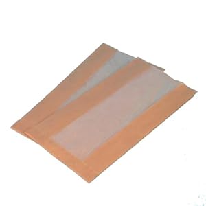 Pack4Food24 1000 Bio Sichtstreifenbeutel Brötchentüten