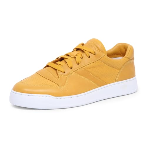 Sneakers Doucal's homme en cuir souple, chaussures basses de luxe