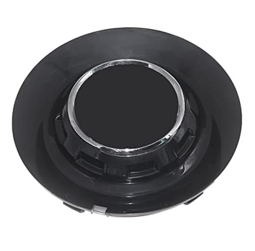 jfqm 146MM 1PC Wheel Center Hub Cover Cap With Logo BC383 BC-383 (Common To BC455 C-1258 C-1258-LA5B And TY006 Fit For MERCEDES-BENZ(Bright Black)