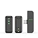TPKKNGE Professional Wireless Lavalier Microphone for iPhone 15 16 pro max and Android with Charging Case-2 Pack Lapel Mic Plug-Play, Auto-Sync and Noise Reduction for Video Recording, Interview