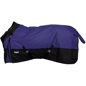 Tough1 1200D Turnout Blanket with Snuggit (300 fill) Purple 81″