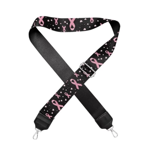 Image of Adjustable Purse Strap Replacement, Wide Shoulder Canvas Bag Strap, Crossbody Handbag Strap