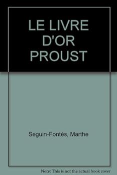 Paperback Le livre d'or Proust [French] Book