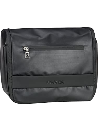 Bogner Mens Hakuba Emil Washbag Schwarz, Herren Kulturtasche, Größe One Size - Farbe Black