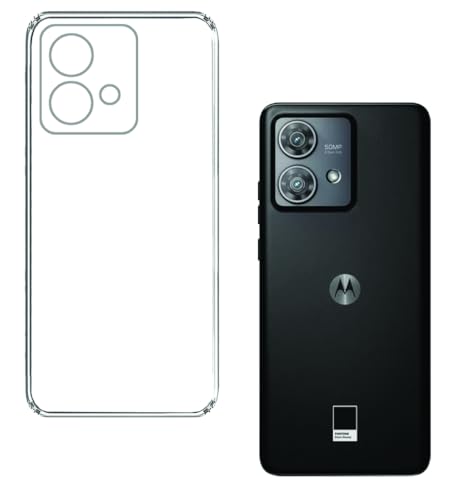 Amazon Brand - Solimo Solimo Silicone Motorola Moto Edge 40 Neo Back Cover|Slim Soft Back Case for Motorola Moto Edge 40 Neo (Transparent) (B0D2P9R6SB) Amazon Price History, Amazon Price Tracker