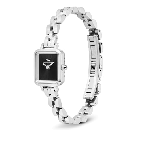 Montre Daniel Wellington Quadro argentée en acier chic - 3