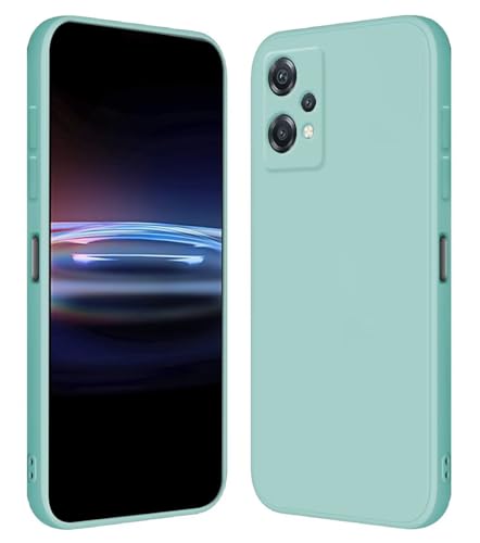 RankOne Funda para OnePlus Nord CE 2 Lite 5G (6.59' Inches) Carcasa de Silicona de TPU Suave - Cian Claro