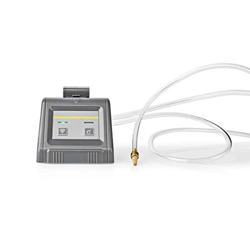 NEDIS SmartLife - WLAN Wasserpumpe - für 10 Pflanzen - Ideal für den Urlaub - Integriert in die Nedis SmartLife App - Kompatibel mit Amazon Alexa & Google Home, Grau