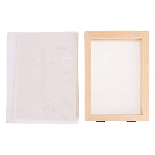 Moule à papier en bois LIFKOME pour recycler vos emballages et fabriquer du papier fait main