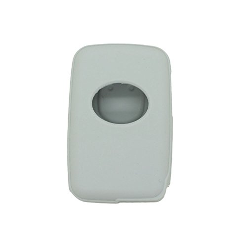 BROVACS Silicone Cover Protector Case Holder Skin Jacket Compatible with TOYOTA 3 Button Smart Remote Key Fob CV9403 Grey - Image 3
