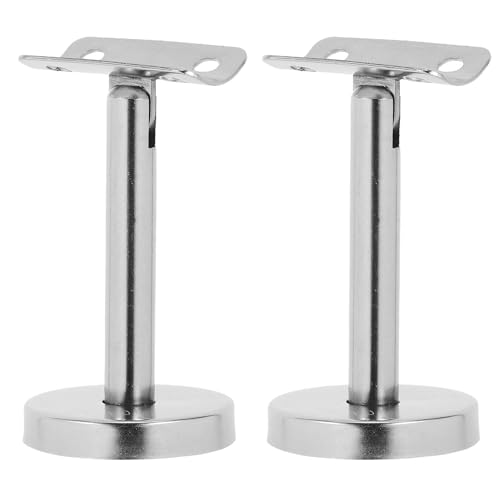 COLLBATH Lot de 2 Supports de Main Courante en Acier Inoxydable Fixation Murale pour Rampe...