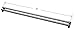 C.R. LAURENCE K5166 CRL Gray Storm and Screen Door Push Bar
