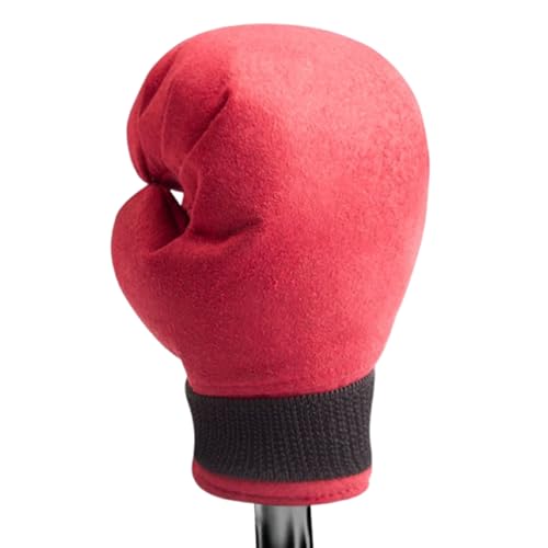 シフトノブカバー,可愛い滑り止めボクシンググローブシフトカバー - 自動車内装パーツ 通勤 山道走行 ピクニック キャンプに最適