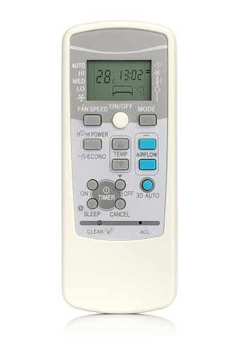Image of K2 Remotes Compatible for Mitsubishi AC Controller - Replacement with Fan Speed & Timer | 3D Buttons | No Backlight | 2 Year Warranty | Exact Match Required